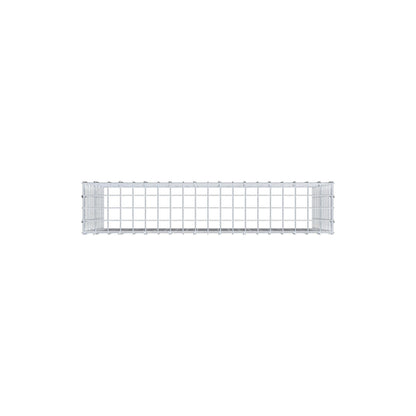Extra gabion typ 3 100 cm x 60 cm x 20 cm (L x H x D), maskstorlek 5 cm x 5 cm, C-ring