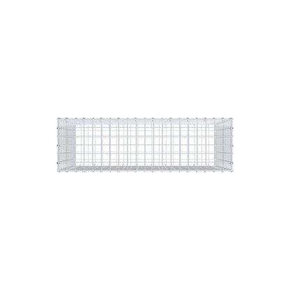 Gabion 100 cm x 70 cm x 30 cm (L x H x P), mailles 5 cm x 5 cm, anneau en C