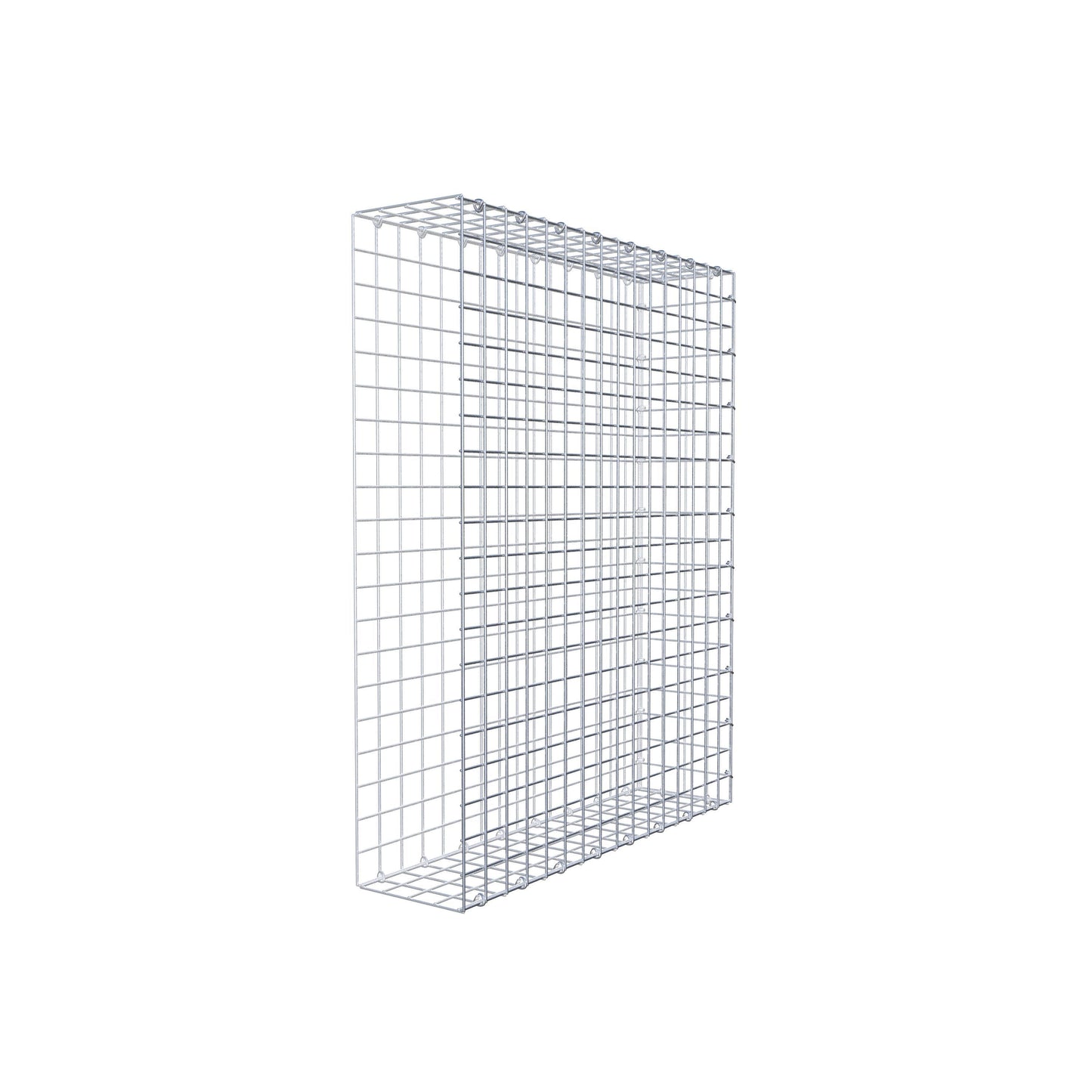 Gabião Tipo 2 100 cm x 80 cm x 20 cm (C x A x P), malhagem 5 cm x 5 cm, anel C