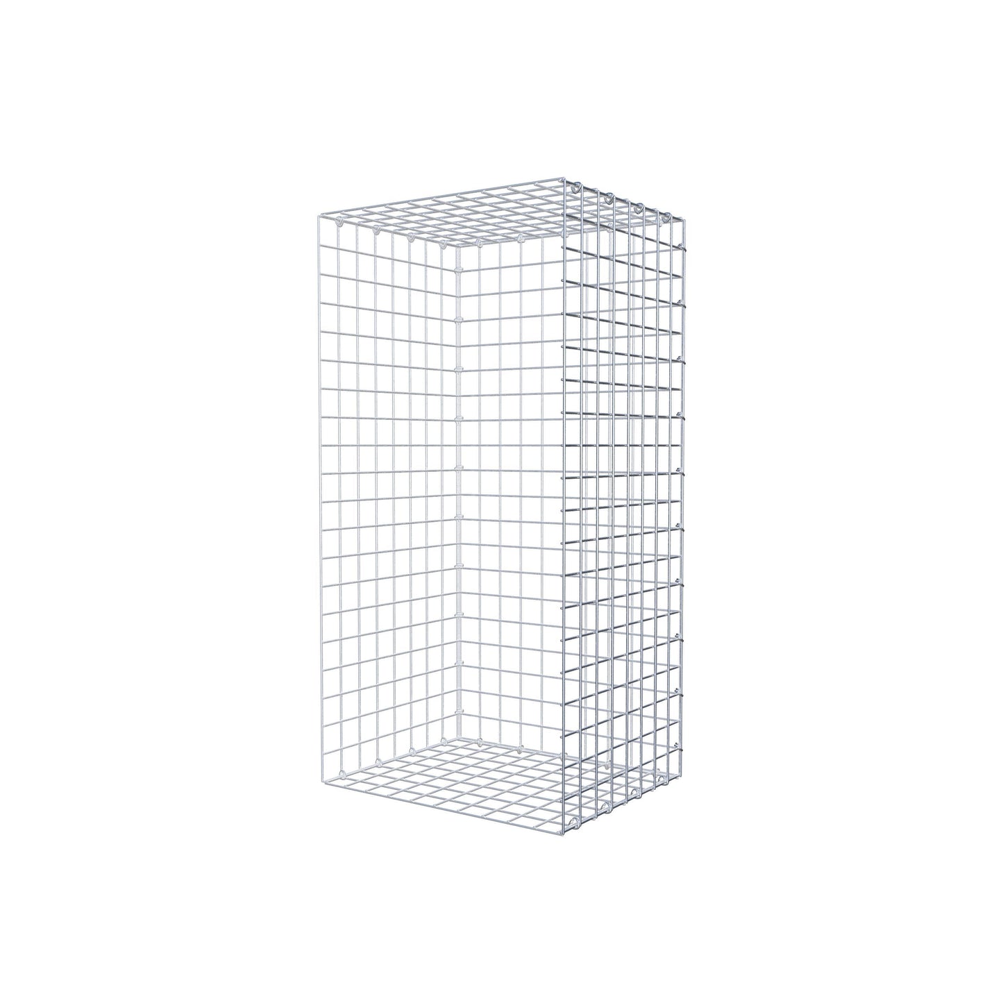 Tilläggspåle typ 2 100 cm x 40 cm x 50 cm (L x H x D), maskstorlek 5 cm x 5 cm, C-ring