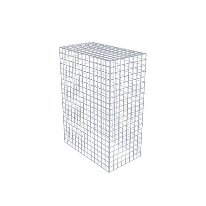 Gabião Tipo 3 100 cm x 70 cm x 40 cm (C x A x P), malhagem 5 cm x 5 cm, anel C