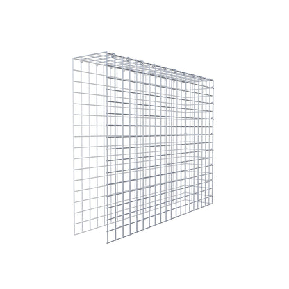 Extra gabion typ 4 100 cm x 80 cm x 20 cm (L x H x D), maskstorlek 5 cm x 5 cm, C-ring