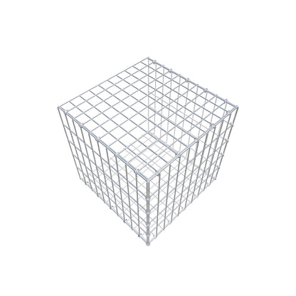 Tilläggsgabion typ 2 50 cm x 50 cm x 50 cm, maskstorlek 5 cm x 10 cm, C-ring