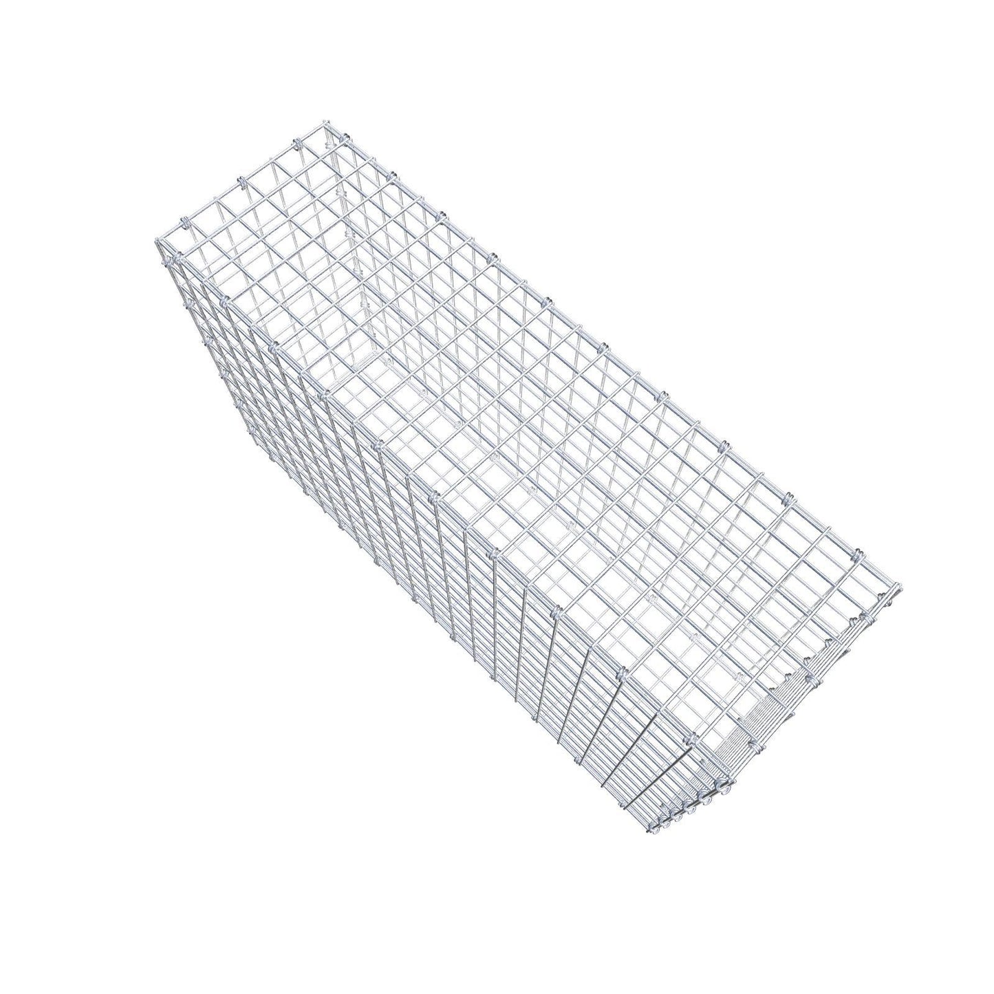 Gabion 100 cm x 60 cm x 30 cm (L x H x D), mesh size 5 x 5 cm, spiral ring