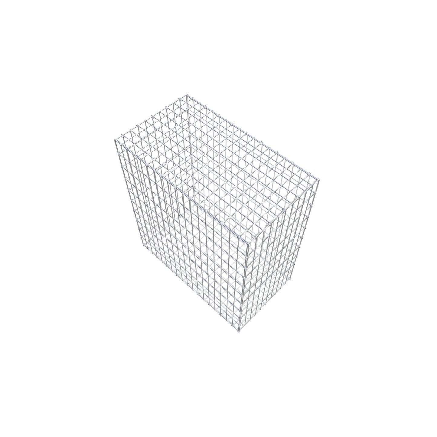 Gabion 100 cm x 90 cm x 50 cm (L x H x D), maskstorlek 5 cm x 10 cm, C-ring