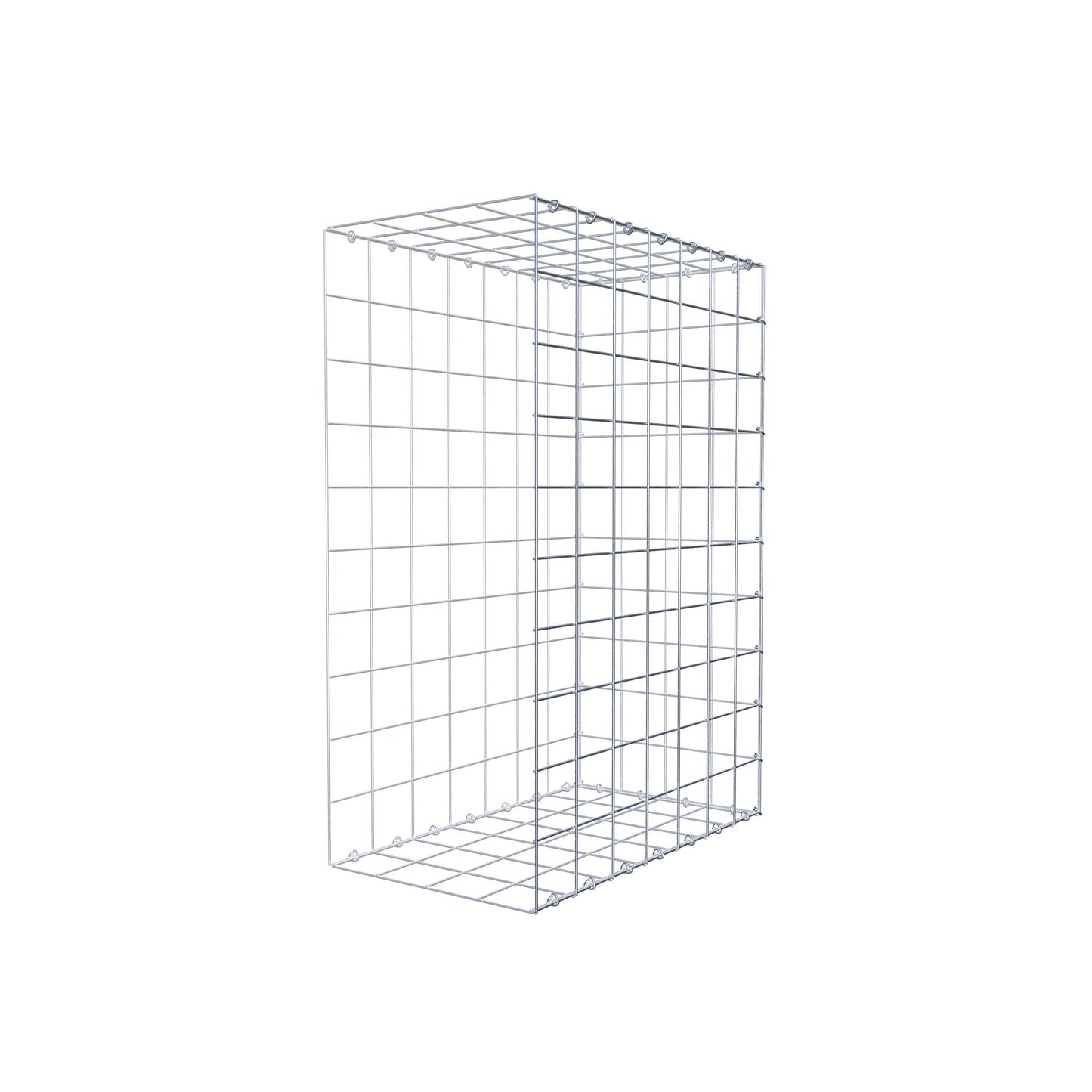 Gabbione aggiuntivo di tipo 2 100 cm x 70 cm x 40 cm (L x H x P), maglia 10 cm x 10 cm, anello a C
