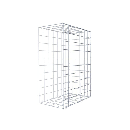 Gabbione aggiuntivo di tipo 2 100 cm x 70 cm x 40 cm (L x H x P), maglia 10 cm x 10 cm, anello a C