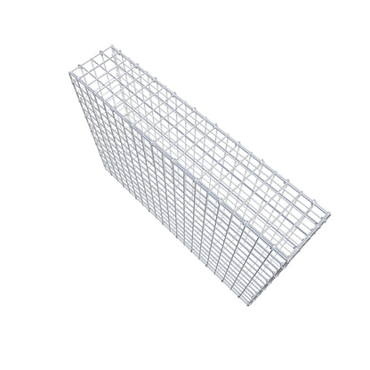 Gabione 100 cm x 70 cm x 20 cm (L x H x T), Maschenweite 5 cm x 5 cm, C-Ring