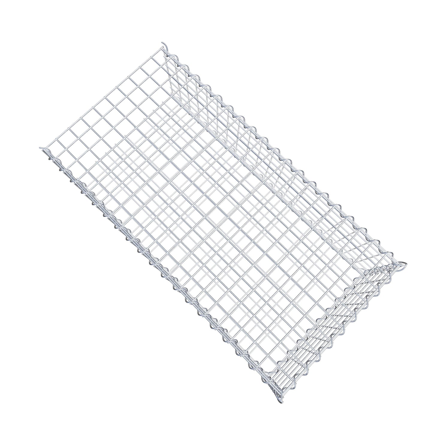 Gavión complementario tipo 2 100 cm x 30 cm x 50 cm (L x A x P), malla 5 cm x 5 cm, espiral