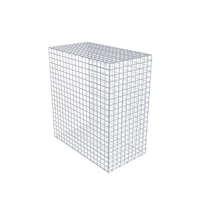 Gabião Tipo 2 100 cm x 90 cm x 50 cm (C x A x P), malhagem 5 cm x 5 cm, anel C