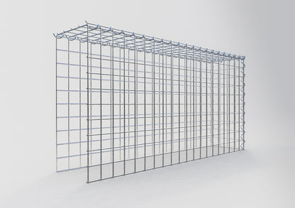 Extra gabion typ 4 100 cm x 50 cm x 20 cm (L x H x D), maskstorlek 5 cm x 5 cm, spiral