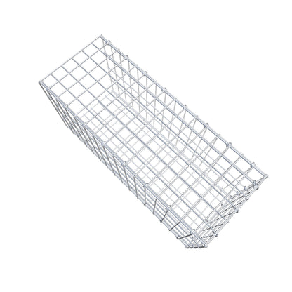 Monteret gabion type 2 80 cm x 40 cm x 30 cm, maskestørrelse 5 cm x 10 cm, C-ring