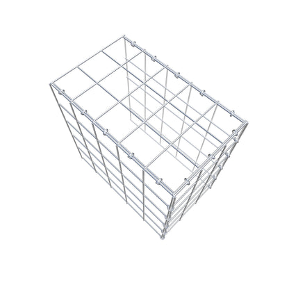 Fourche rapportée type 4 50 cm x 50 cm x 30 cm (L x H x P), mailles 10 cm x 10 cm, anneau C