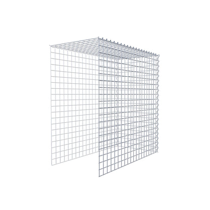 Gavión complementario tipo 4 100 cm x 100 cm x 50 cm (L x A x P), malla 5 cm x 5 cm, espiral