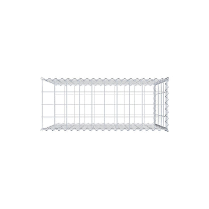 Gabião tipo 2 100 cm x 80 cm x 40 cm (C x A x P), malhagem 10 cm x 10 cm, espiral