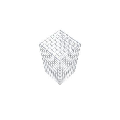 Tilläggspåle typ 4 80 cm x 40 cm x 40 cm (L x H x D), maskstorlek 5 cm x 5 cm, C-ring
