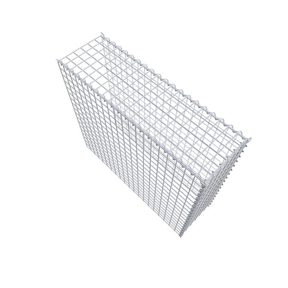 Grown-on gabion type 4 100 cm x 90 cm x 30 cm (L x H x D), mesh size 5 cm x 5 cm, spiral