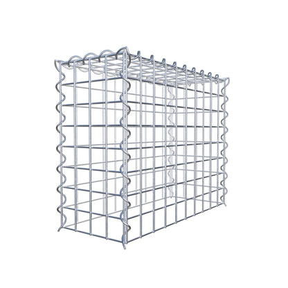 Extra gabion typ 3 50 cm x 40 cm x 20 cm (L x H x D), maskstorlek 5 cm x 5 cm, spiral