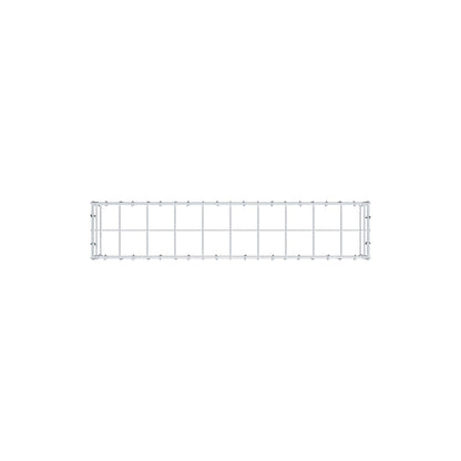 Gavión complementario de tipo 3 100 cm x 20 cm x 20 cm (L x A x P), malla 10 cm x 10 cm, anillo en C