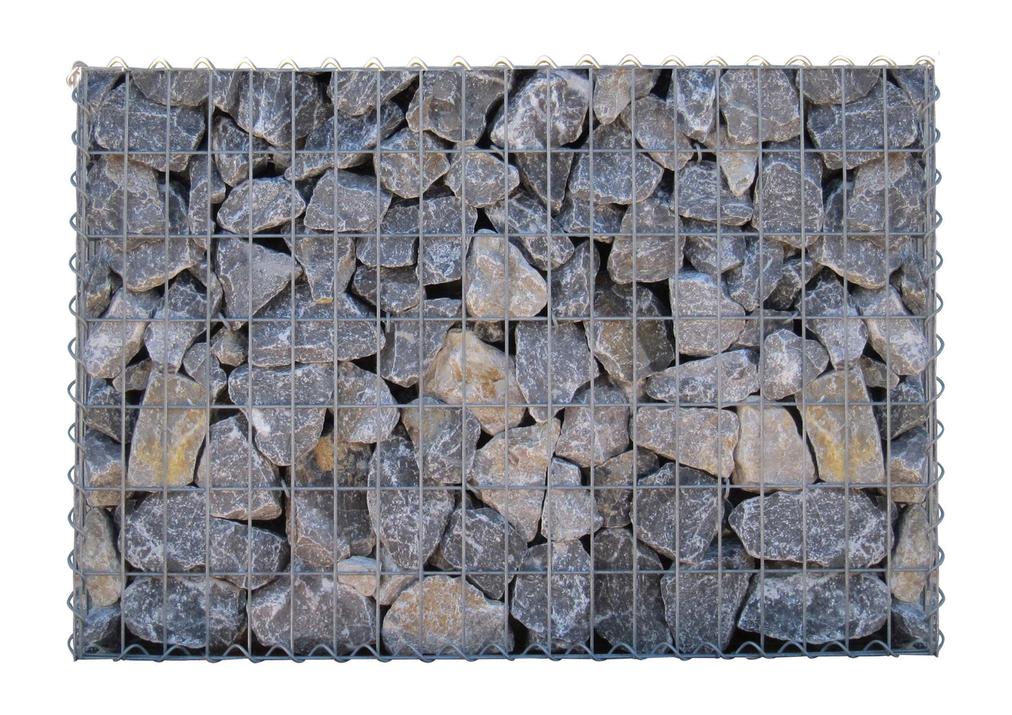 Gabione 100 cm x 70 cm x 30 cm (L x H x T), Maschenweite 5 cm x 10 cm, Spirale