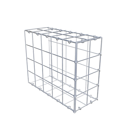 Gavión complementario de tipo 2 50 cm x 40 cm x 20 cm (L x A x P), malla 10 cm x 10 cm, anillo en C