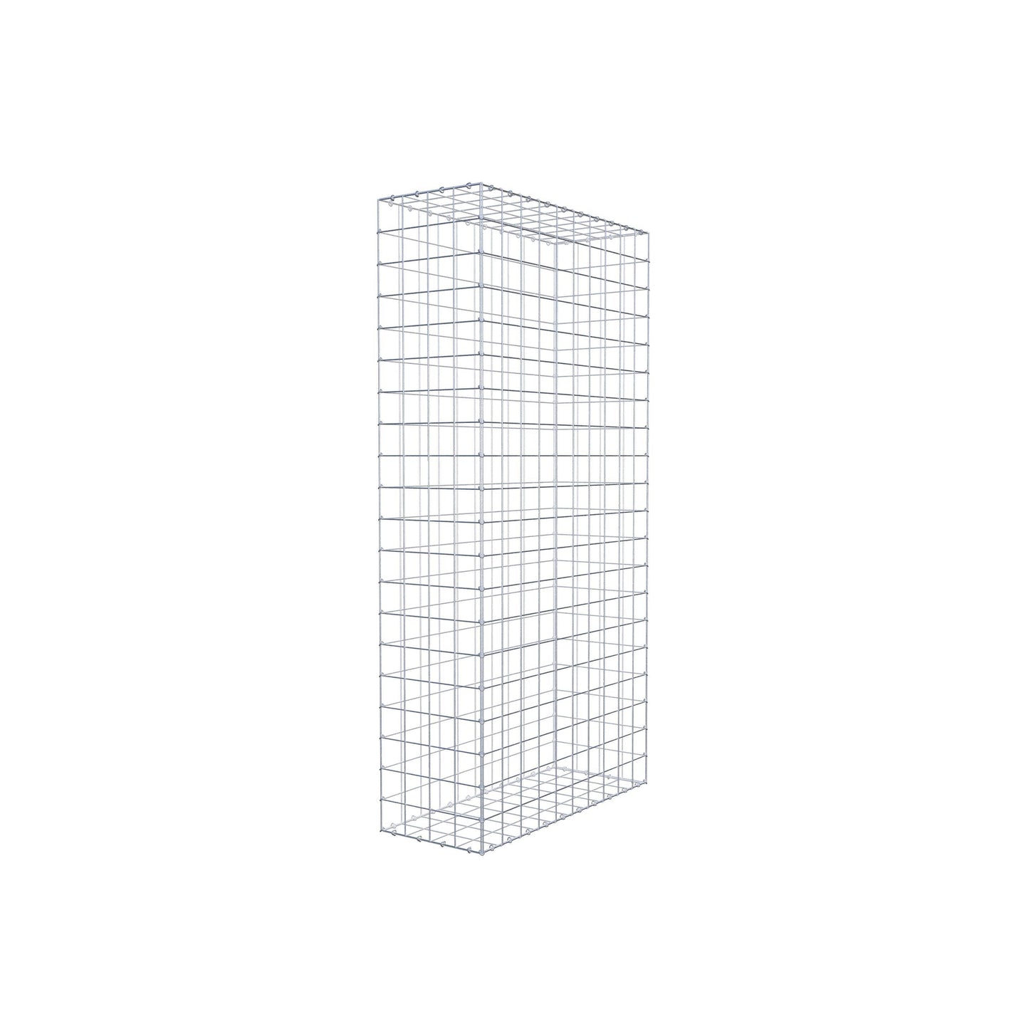 Gabion 200 cm x 100 cm x 40 cm (L x H x D), maskstorlek 10 cm x 10 cm, C-ring