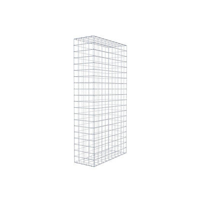 Gabion 200 cm x 100 cm x 40 cm (L x H x D), maskstorlek 10 cm x 10 cm, C-ring