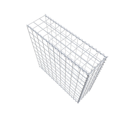 Extra gabion typ 2 100 cm x 100 cm x 30 cm (L x H x D), maskstorlek 10 cm x 10 cm, spiral