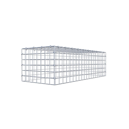 Anbaugabione Typ 3 100 cm x 30 cm x 40 cm (L x H x T), Maschenweite 5 cm x 5 cm, C-Ring
