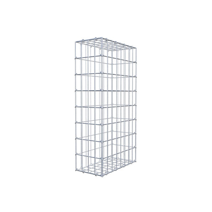 Gabion 80 cm x 40 cm x 20 cm (L x H x D), mesh size 5 cm x 10 cm, C-ring