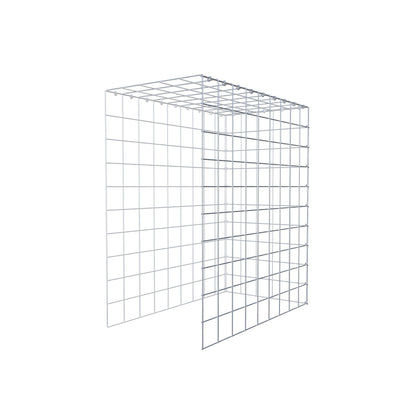 Anbaugabione Typ 4 100 cm x 90 cm x 50 cm (L x H x T), Maschenweite 10 cm x 10 cm, C-Ring