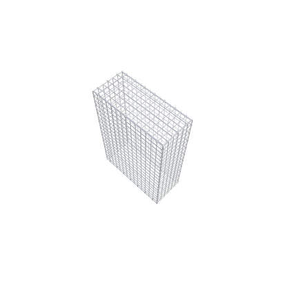 Gabion 100 cm x 70 cm x 30 cm (L x H x P), mailles 5 cm x 5 cm, anneau en C