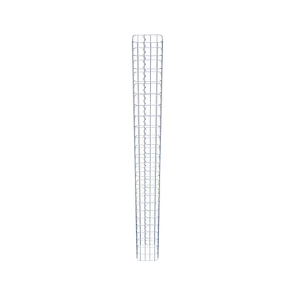 Gabion column square 22 cm x 22 cm, 230 cm high, MW 5 cm x 10 cm