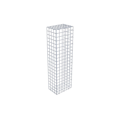 Extra gabion typ 2 100 cm x 20 cm x 30 cm (L x H x D), maskstorlek 5 cm x 5 cm, C-ring