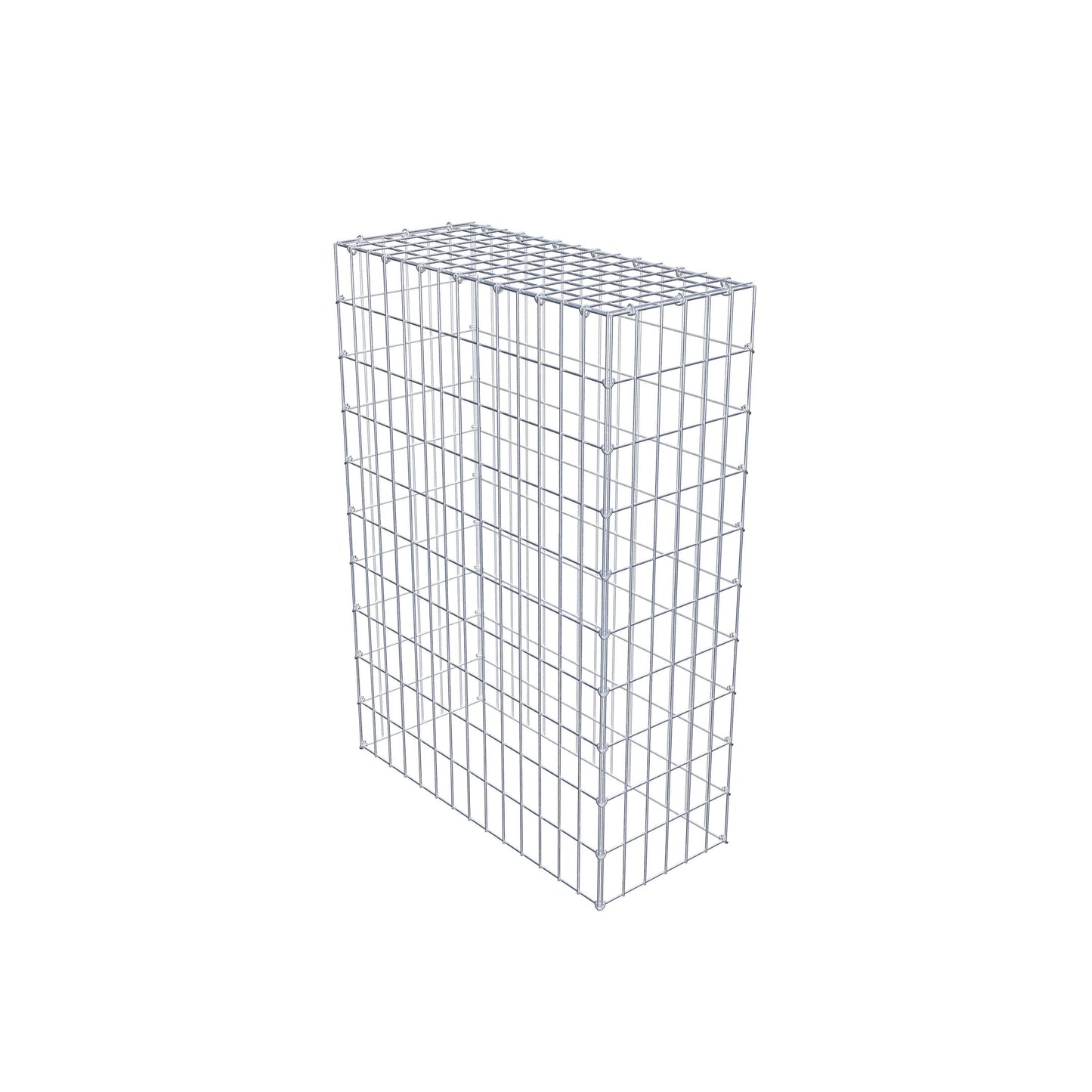 Gabião Tipo 3 100 cm x 70 cm x 30 cm (C x A x P), malhagem 5 cm x 10 cm, anel C