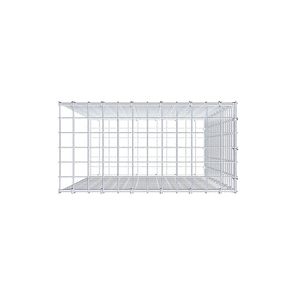 Fourche rapportée type 2 100 cm x 60 cm x 30 cm (L x H x P), mailles 5 cm x 5 cm, anneau C