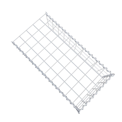 Extra gabion typ 4 100 cm x 30 cm x 50 cm (L x H x D), maskstorlek 10 cm x 10 cm, spiral