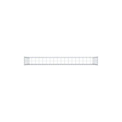 Gabião Tipo 3 200 cm x 100 cm x 20 cm (C x A x P), malhagem 10 cm x 10 cm, espiral