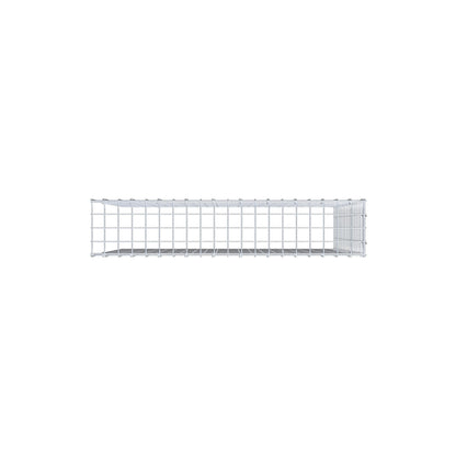 Anbaugabione Typ 4 100 cm x 90 cm x 20 cm (L x H x T), Maschenweite 5 cm x 5 cm, C-Ring