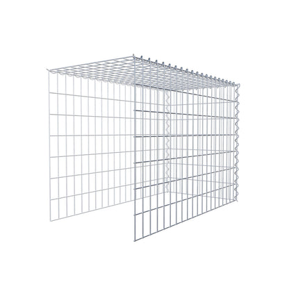 Gavión complementario tipo 4 100 cm x 70 cm x 50 cm (L x A x P), malla 5 cm x 10 cm, espiral