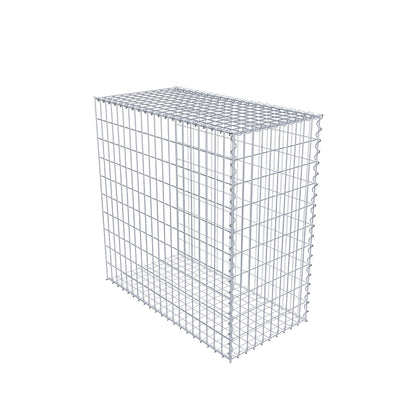 Gavión complementario tipo 2 100 cm x 100 cm x 50 cm (L x A x P), malla 5 cm x 10 cm, espiral