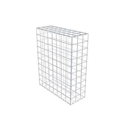 Gabion 100 cm x 80 cm x 30 cm (L x H x D), maskestørrelse 10 cm x 10 cm, C-ring