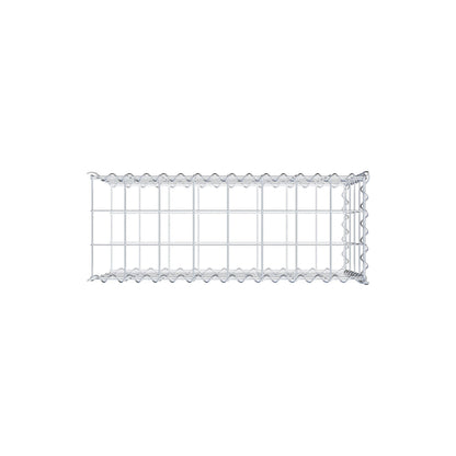 Gabbione aggiuntivo tipo 2 80 cm x 40 cm x 30 cm (L x A x P), maglia 10 cm x 10 cm, spirale