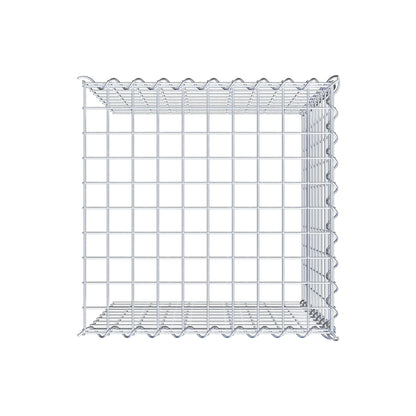 Gavión adulto tipo 4 50 cm x 50 cm x 50 cm (largo x alto x profundidad), tamaño de malla 5 cm x 5 cm, espiral