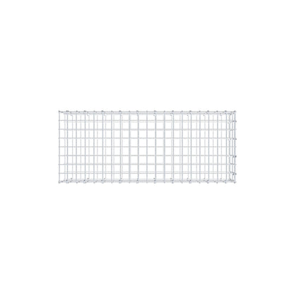 Gabião Tipo 2 100 cm x 20 cm x 40 cm, malhagem 5 cm x 10 cm, anel C