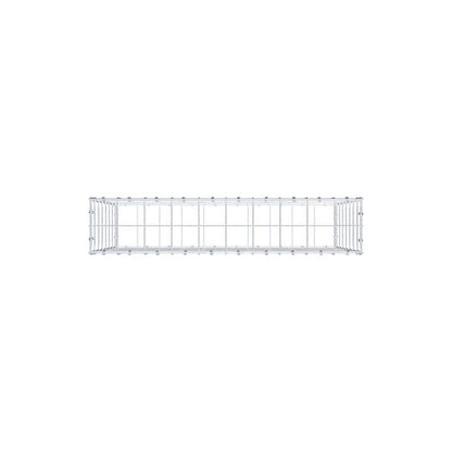 Gabion 100 cm x 70 cm x 20 cm (L x H x P), mailles 10 x 10 cm, anneau en spirale
