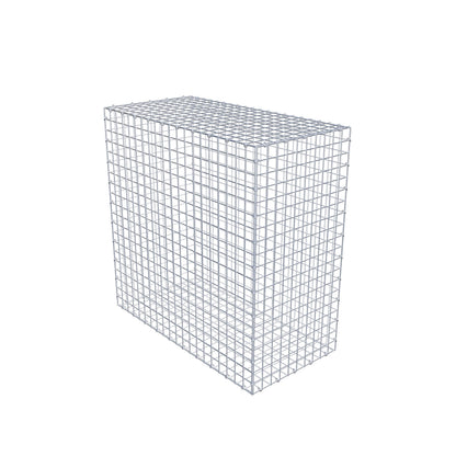 Gabion 100 cm x 100 cm x 50 cm (L x H x D), maskstorlek 5 cm x 5 cm, C-ring
