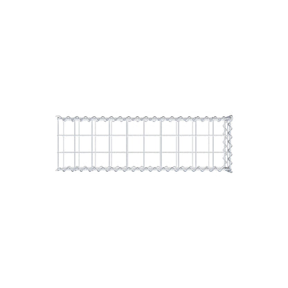 Gavión complementario tipo 2 100 cm x 20 cm x 30 cm (L x A x P), malla 10 cm x 10 cm, espiral