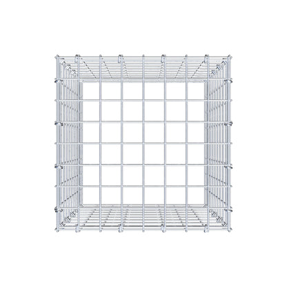 Tilläggspåle typ 3 50 cm x 40 cm x 40 cm (L x H x D), maskstorlek 5 cm x 5 cm, C-ring
