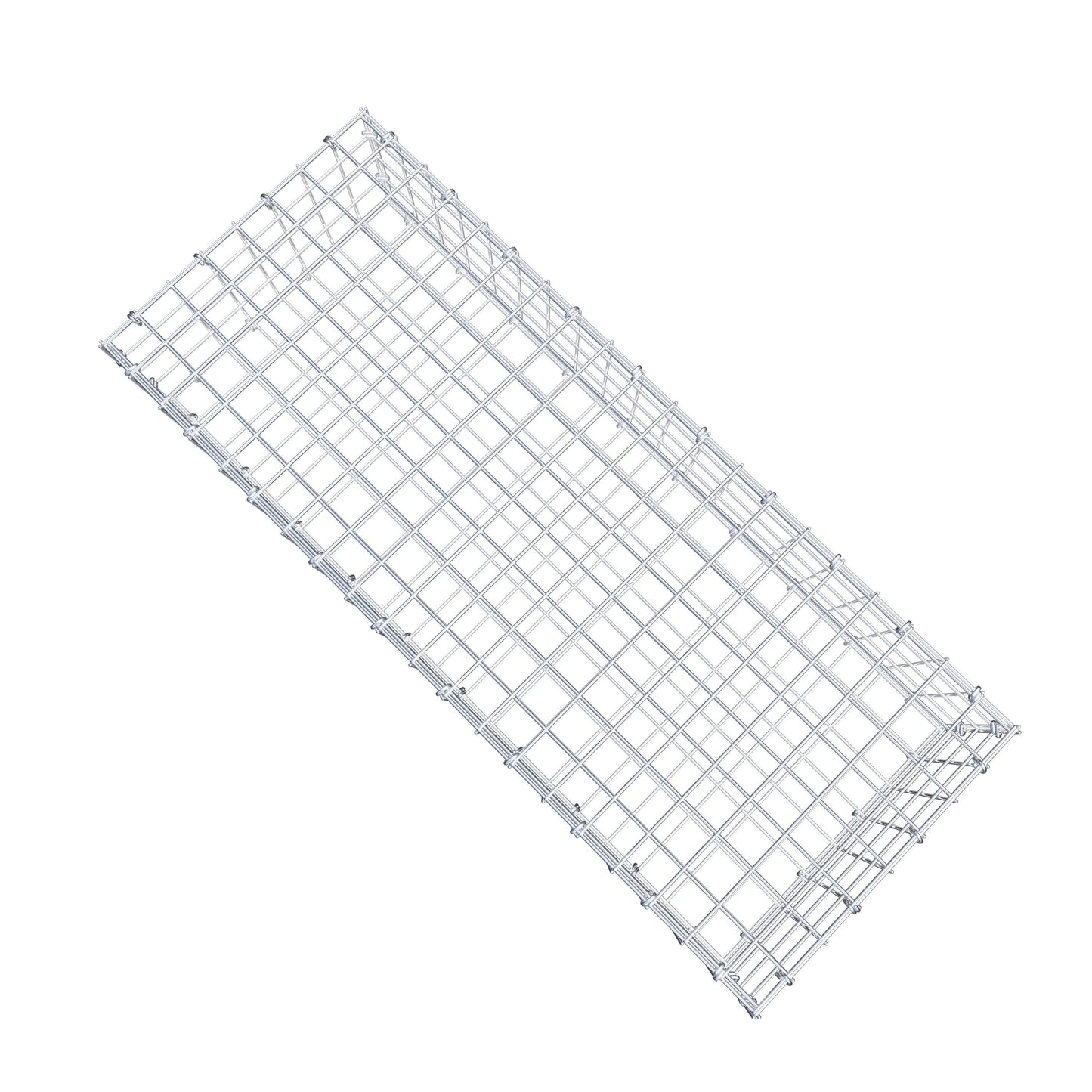 Gabione 100 cm x 20 cm x 40 cm (L x H x T), Maschenweite 5 cm x 5 cm, C-Ring